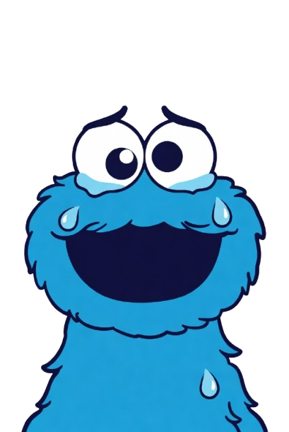 Trauriges Krümelmonster